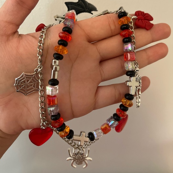 Halloween 2 layer Purse Charm Strap - Picture 2 of 4